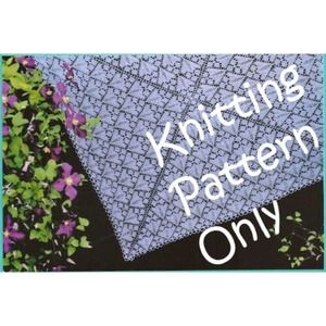 New Fiber Trends S-2015 Eugen Beugler Spring Blossoms Shawl Knitting Pattern